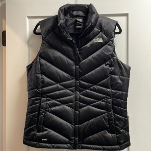 North Face black vest